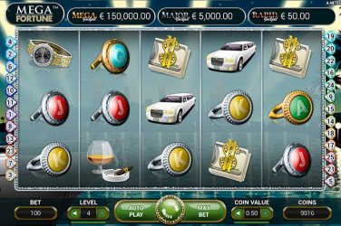 Mega Fortune Jackpot spillemaskinet fra NeEtEnt
